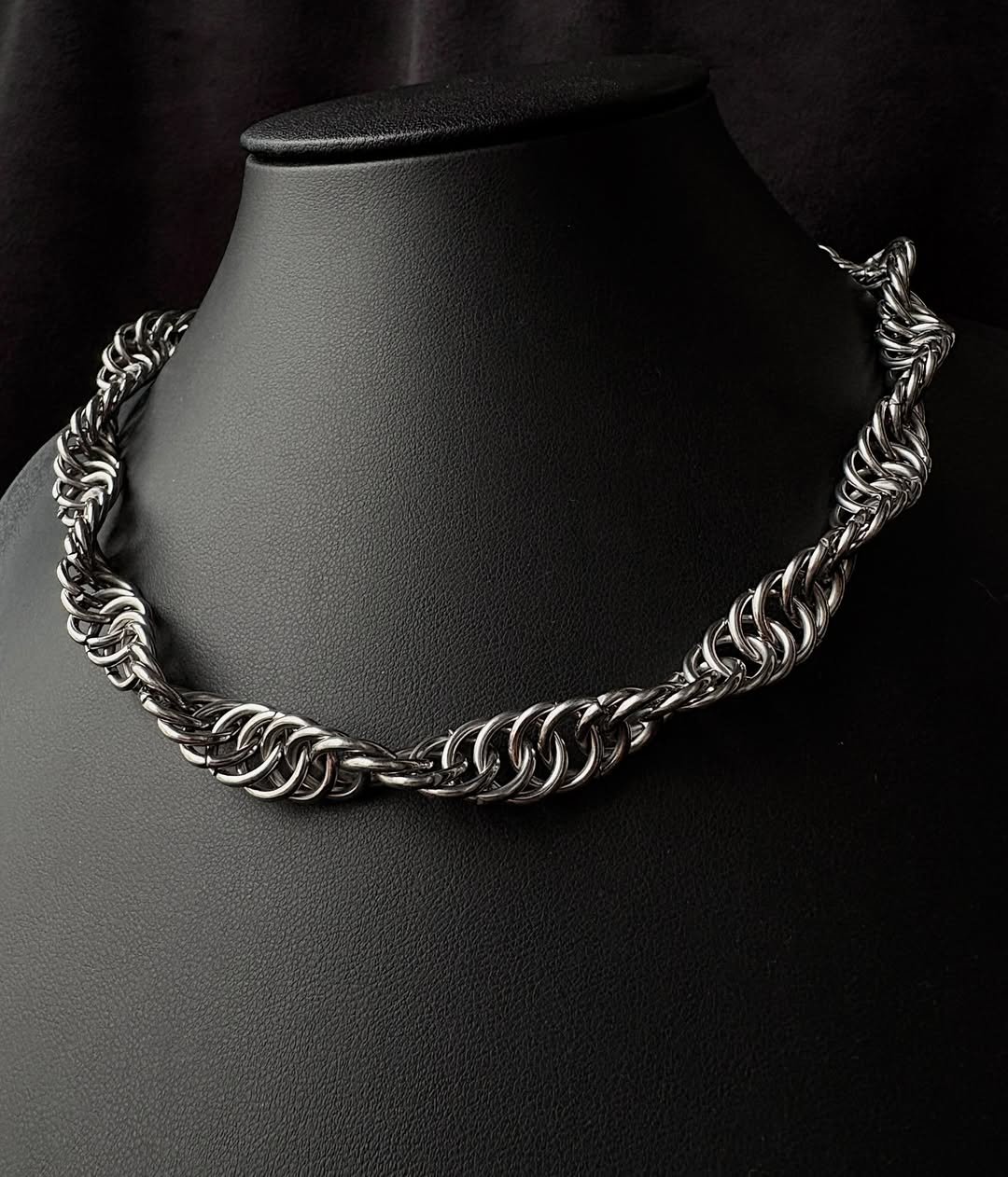 Unisex Spiral Necklace